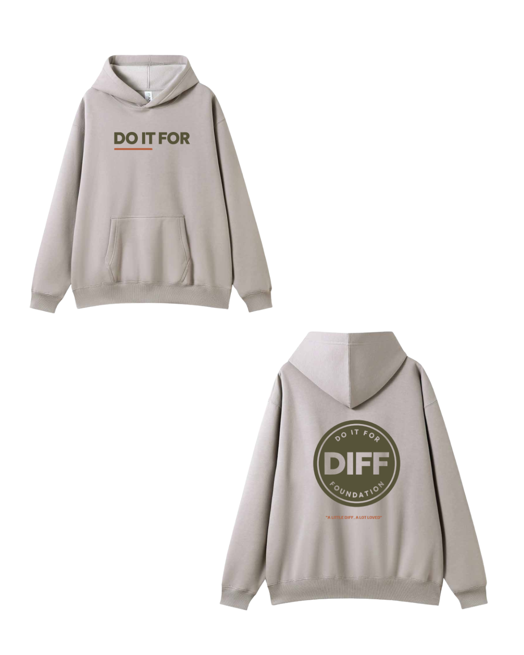 Grey Stone Hoodie