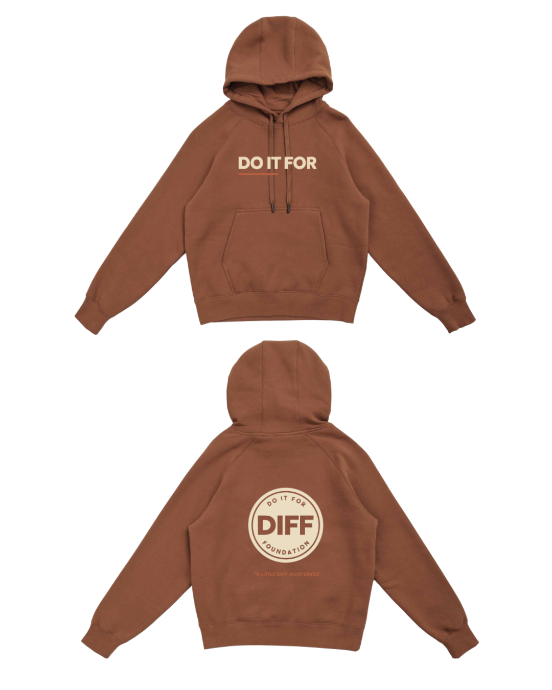 Toffee Kangaroo Hoodie — Kids